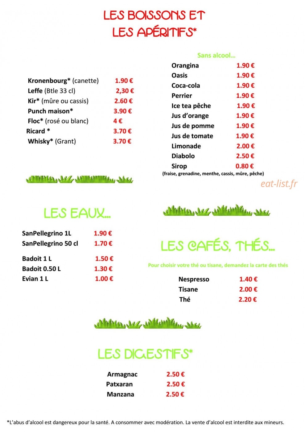 Les Contes d'Albret — carte page 2