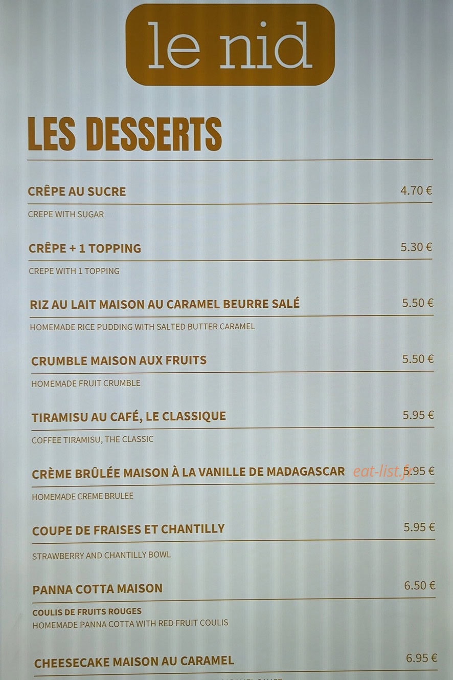 Les Comptoirs des Halles — carte page 5