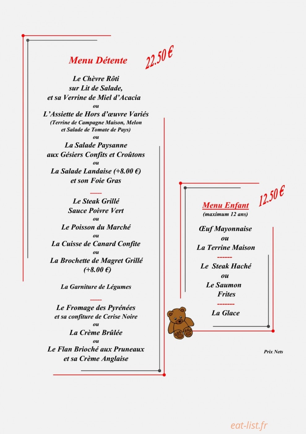 Le Cassissier — carte page 2