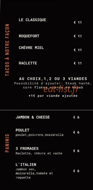Monsieur, Madame — carte page 2