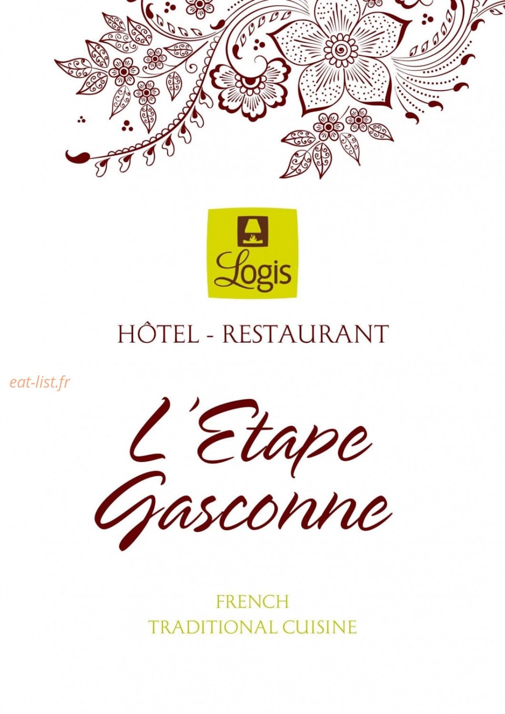 L'Etape Gasconne — carte page 1