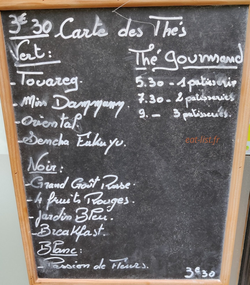 Boulevard des thés — carte page 1