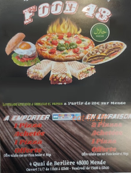 Food  48 — carte page 1