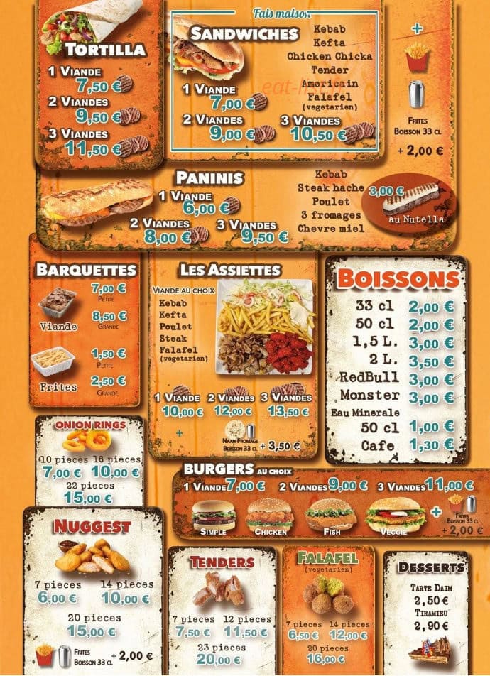 Indian Naan Kebab — carte page 5