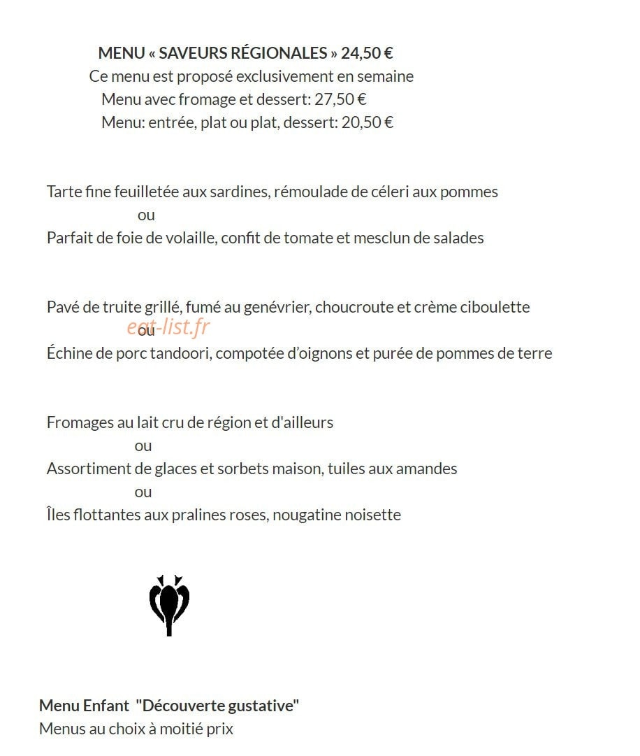La Safranière — carte page 2