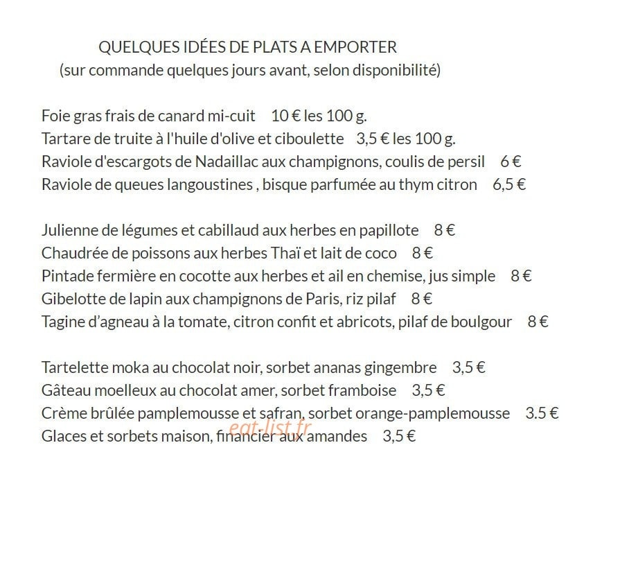La Safranière — carte page 5