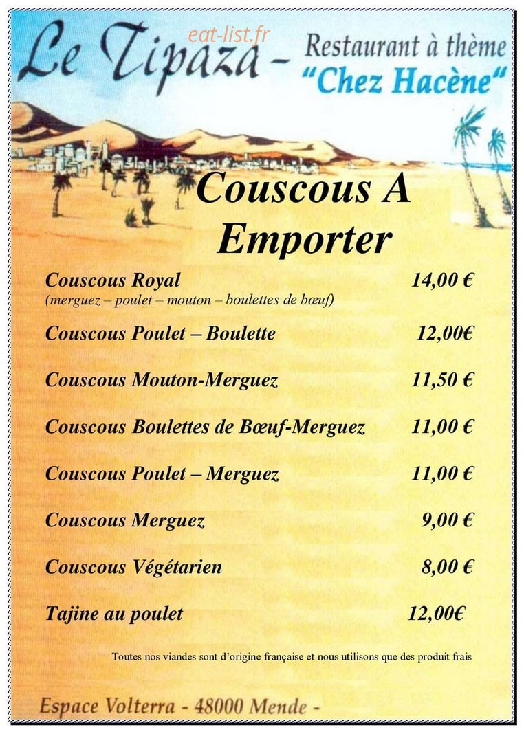 Le Tipaza — carte page 1