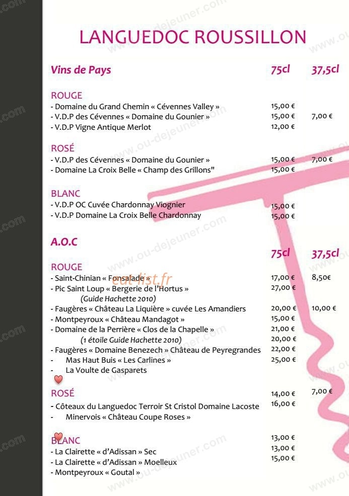 Les voutes — carte page 11