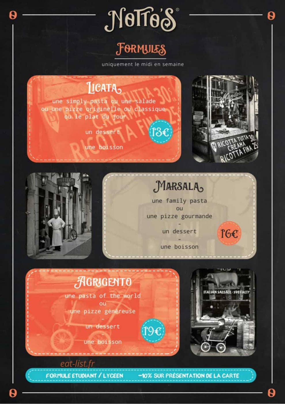Notto's — carte page 9