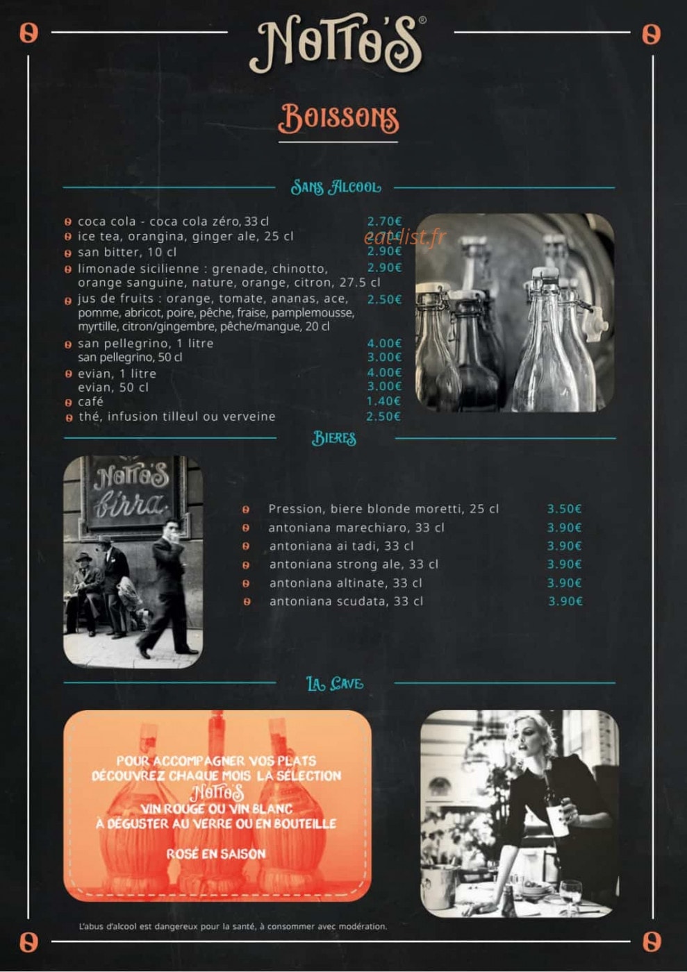Notto's — carte page 12
