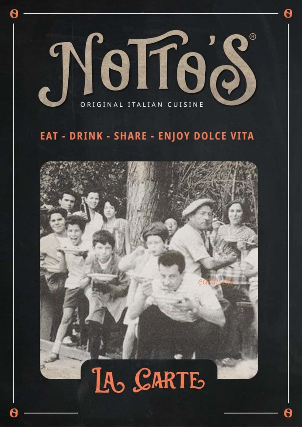 Notto's — carte page 1