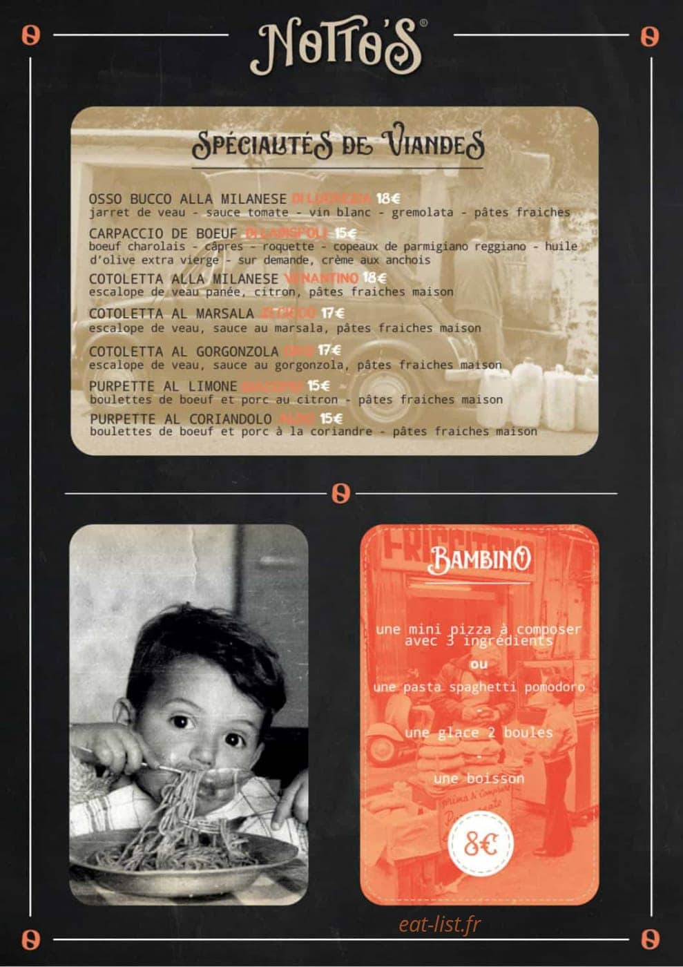 Notto's — carte page 8