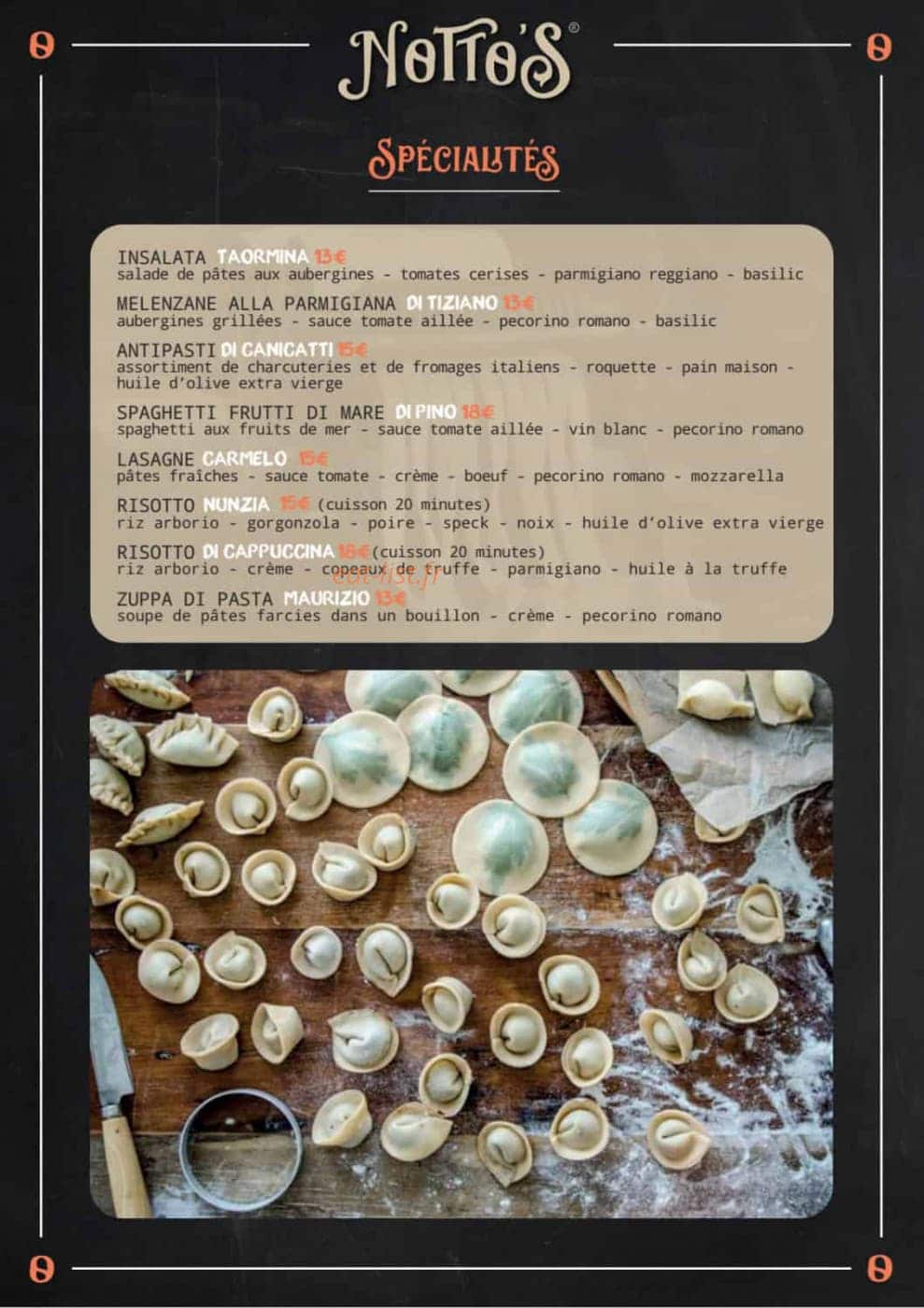 Notto's — carte page 7
