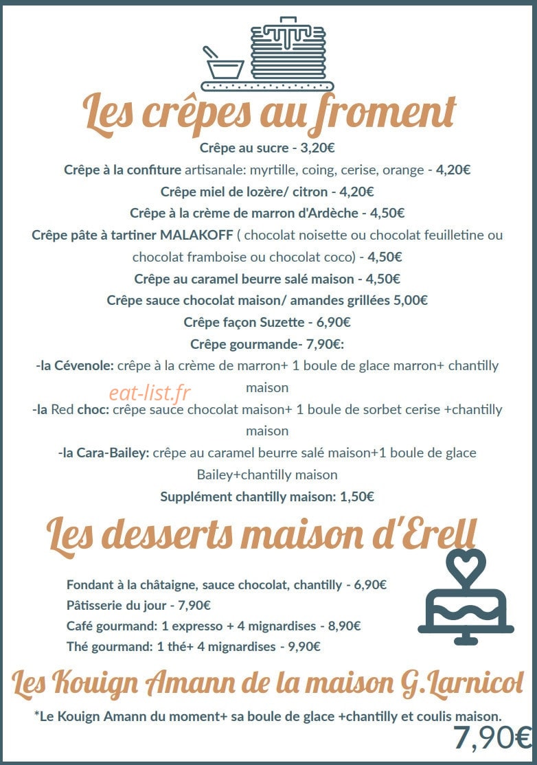 Suzette & Thé Ô — carte page 2