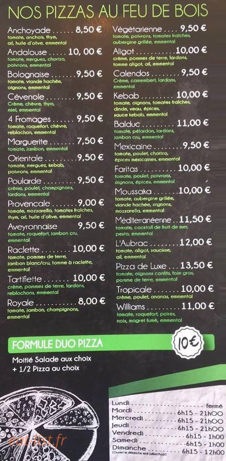 Le Petit Nize — carte page 1