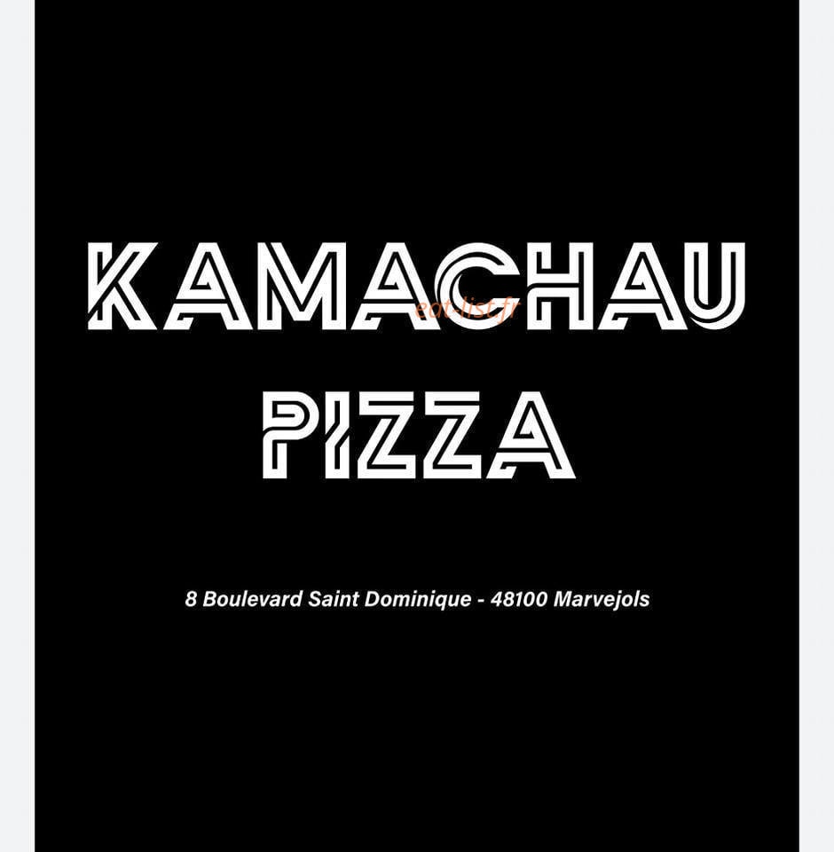Kamachau pizza — carte page 1