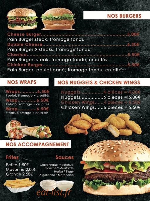 Tacos Gevaudan — carte page 3