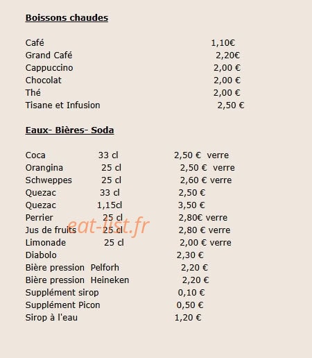 Le relais de Prinsuejols — carte page 2