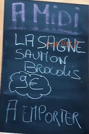 Chez Pierrot — carte page 1