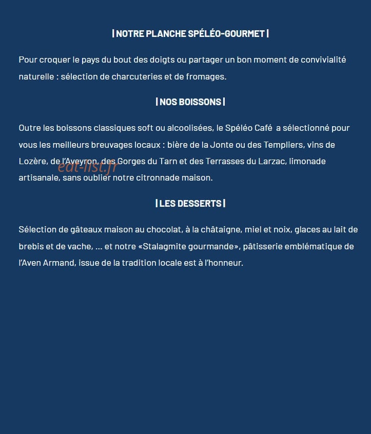 Spéléo Café — carte page 2