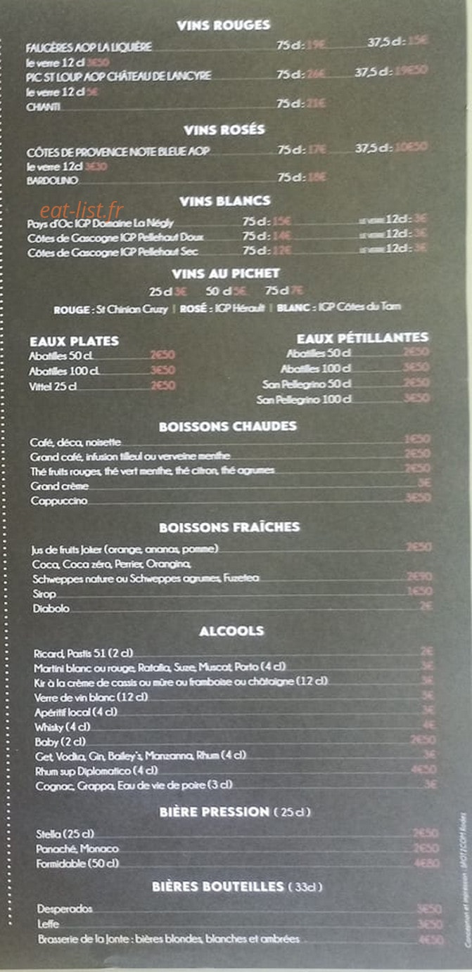 O'Rozier — carte page 3