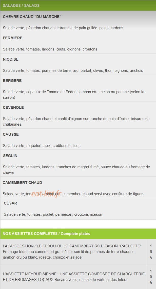 La Cardabelle — carte page 3