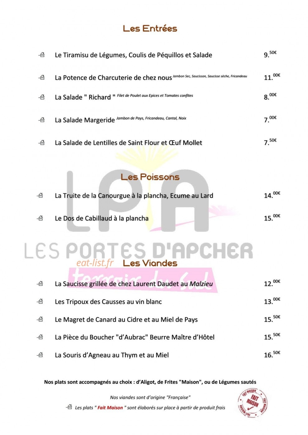 Terroir du sud — carte page 3