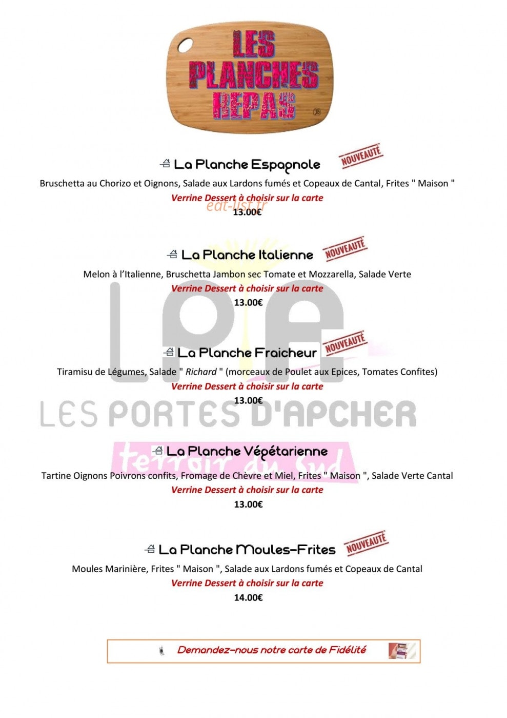 Terroir du sud — carte page 1