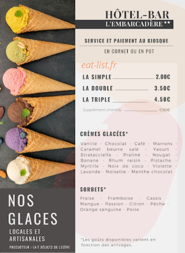 L'Embarcadère — carte page 4