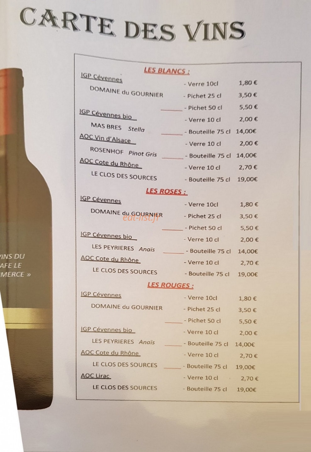 Le Commerce — carte page 4
