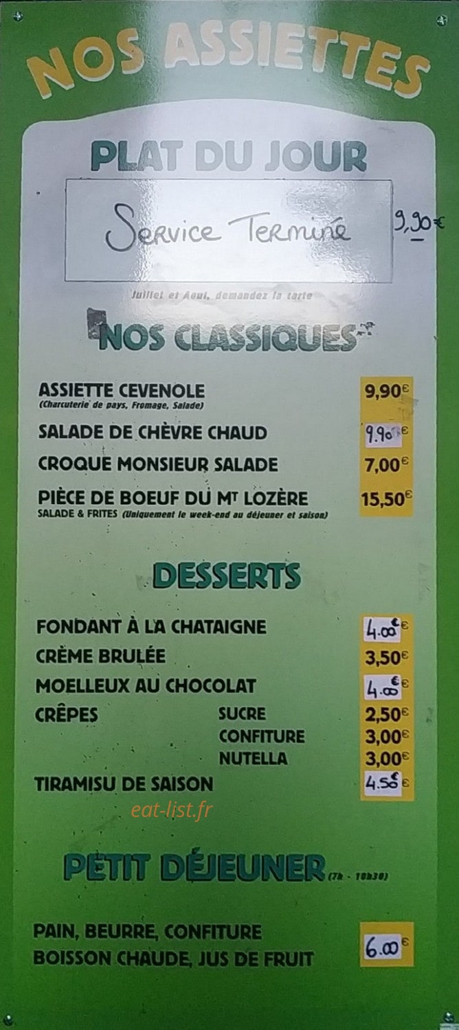 Le Commerce — carte page 2