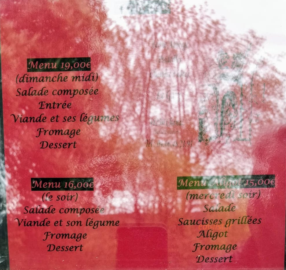 Le Pradeille — carte page 1