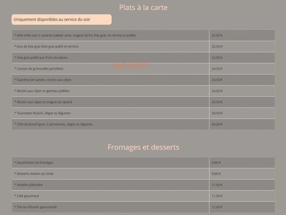 Le Buron Du Ché — carte page 3