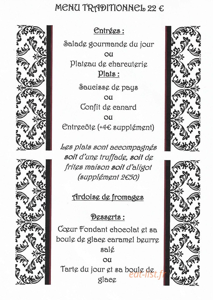 Chez Annie — carte page 2