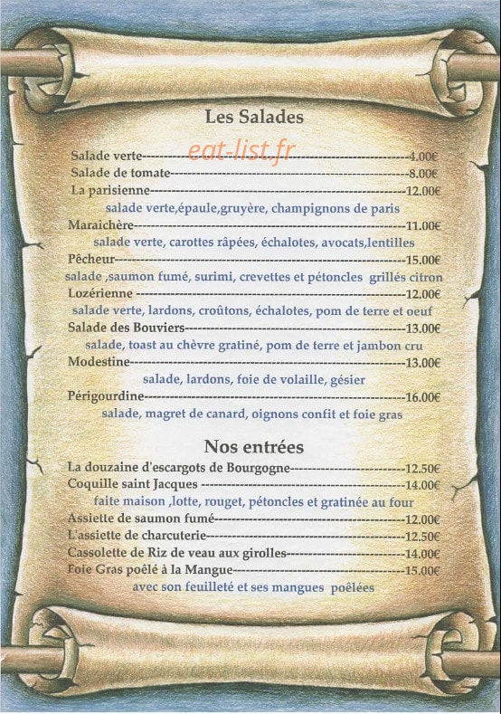 Le Grill Du Gaillard — carte page 5
