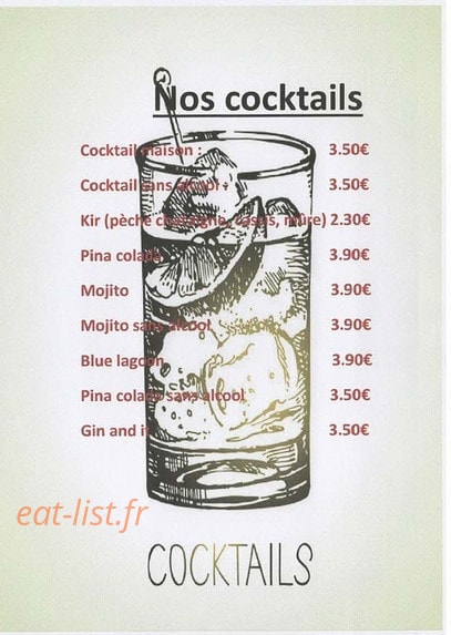 Le Grill Du Gaillard — carte page 16