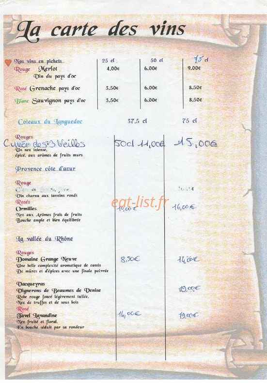 Le Grill Du Gaillard — carte page 10