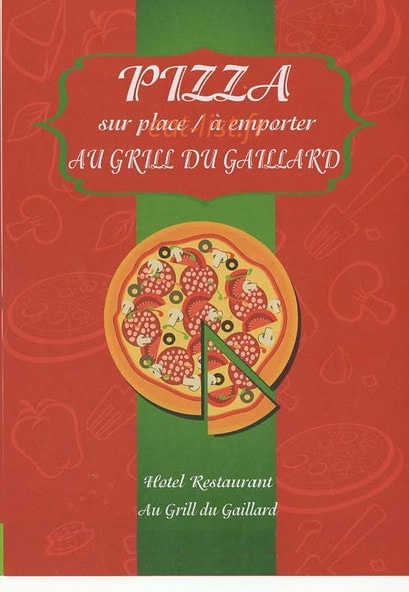 Le Grill Du Gaillard — carte page 12
