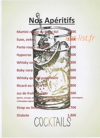 Le Grill Du Gaillard — carte page 14