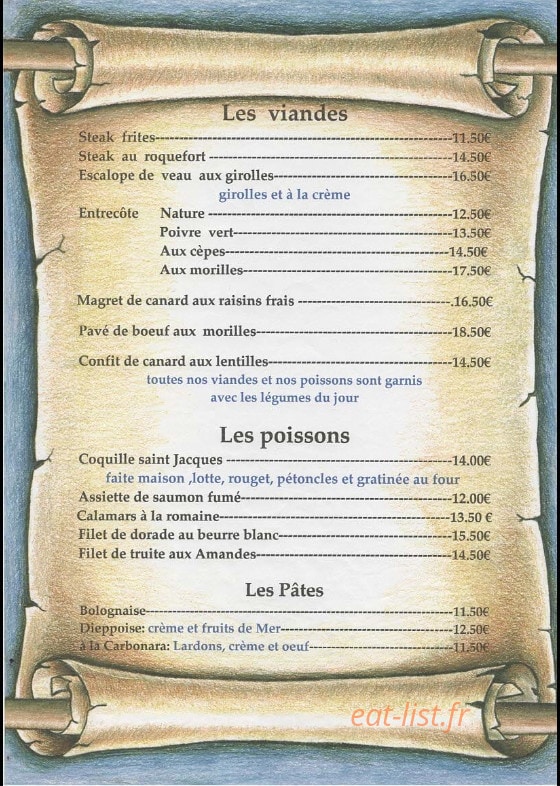 Le Grill Du Gaillard — carte page 6