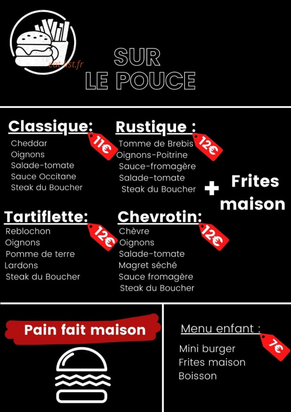 Sur Le Pouce — carte page 2