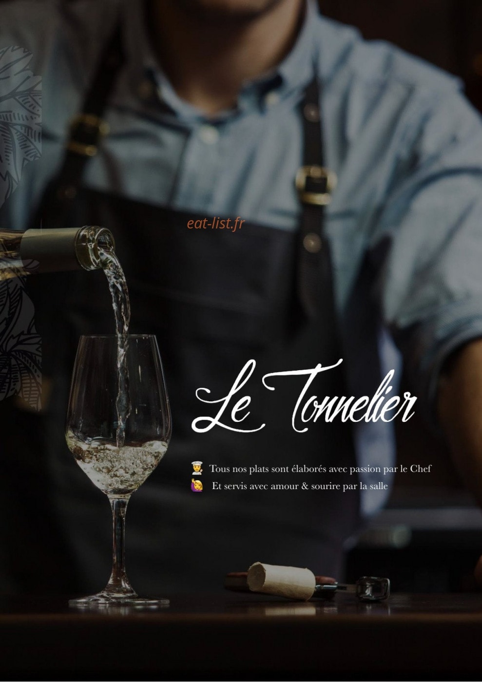 Le Tonnelier — carte page 1