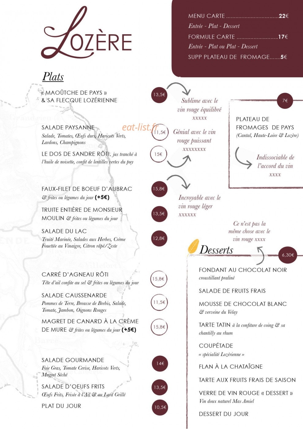 Le Tonnelier — carte page 7