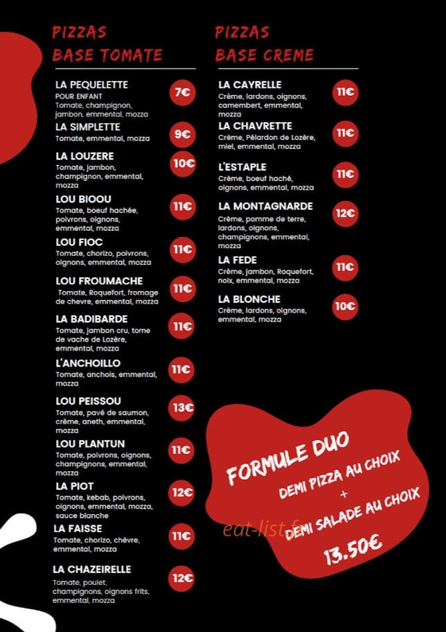 Les Cayrelles — carte page 2