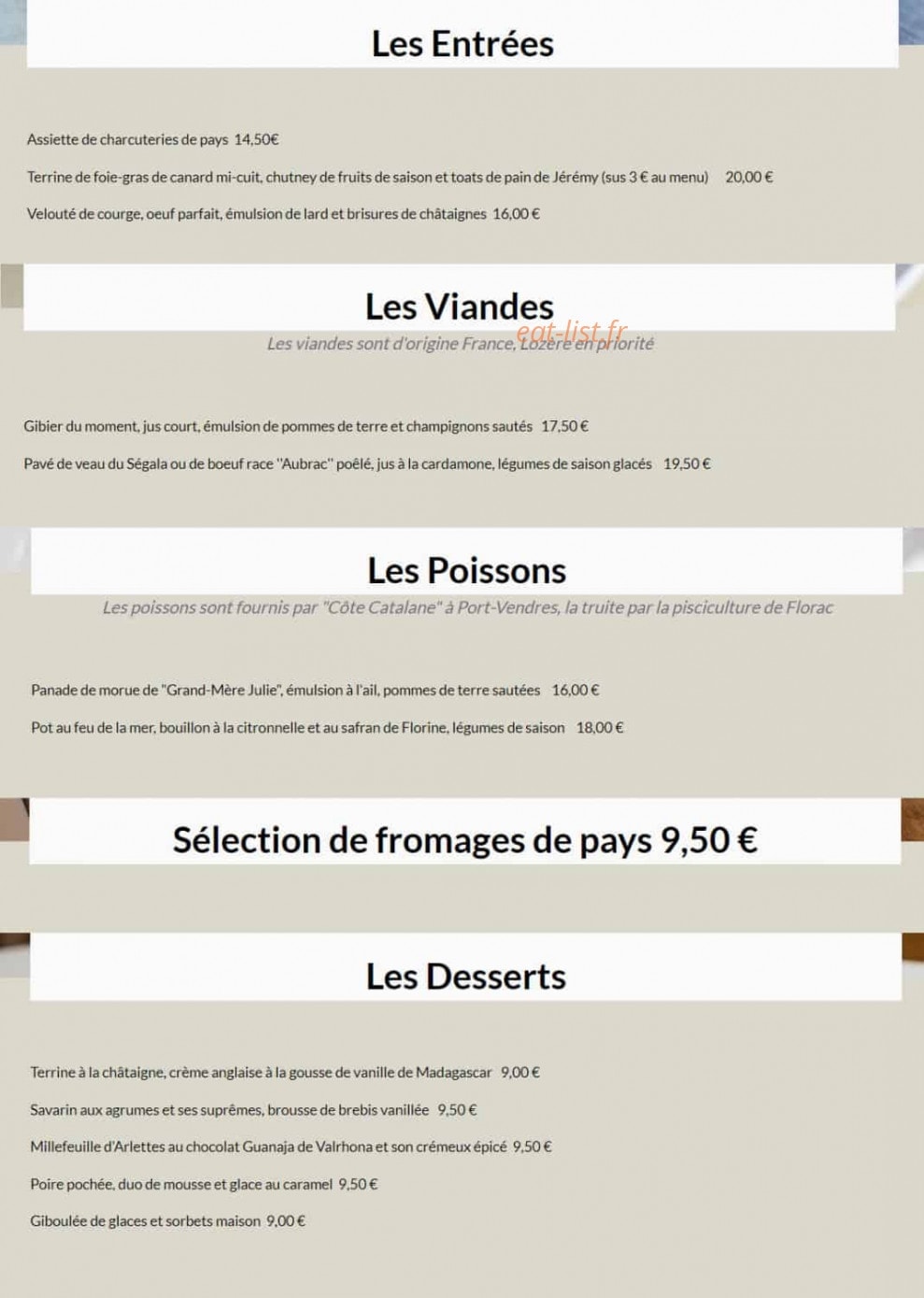 La Lozerette — carte page 5