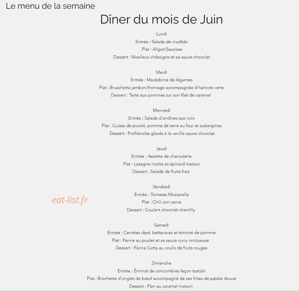 L'Étape — carte page 1