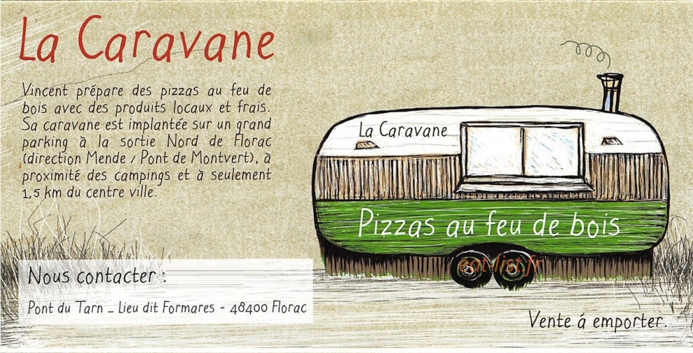 La caravane — carte page 1