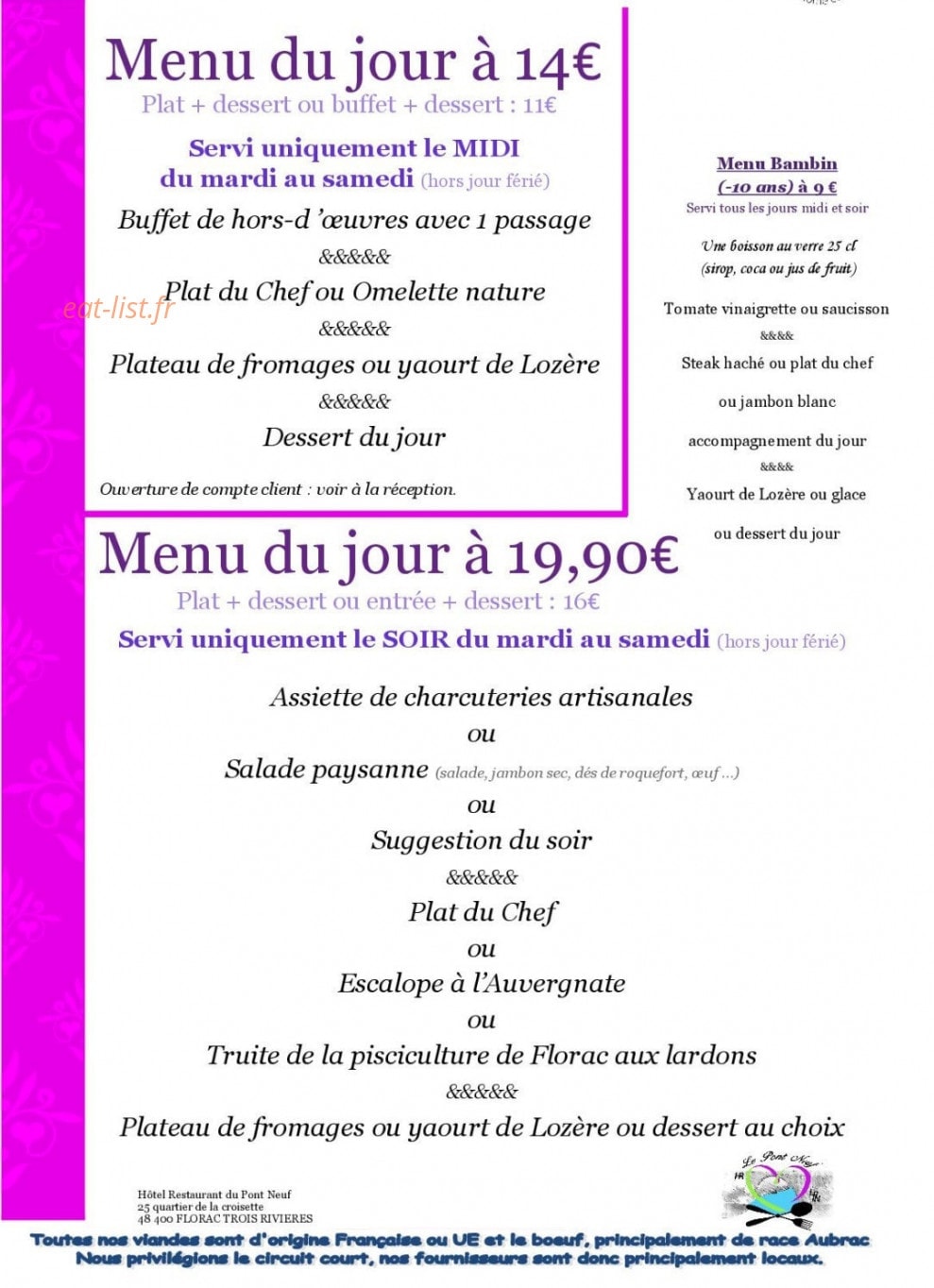 Le Pont Neuf — carte page 2