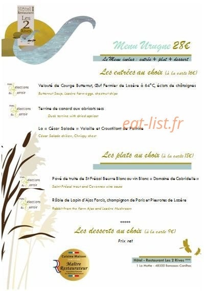 Les 2 Rives — carte page 3