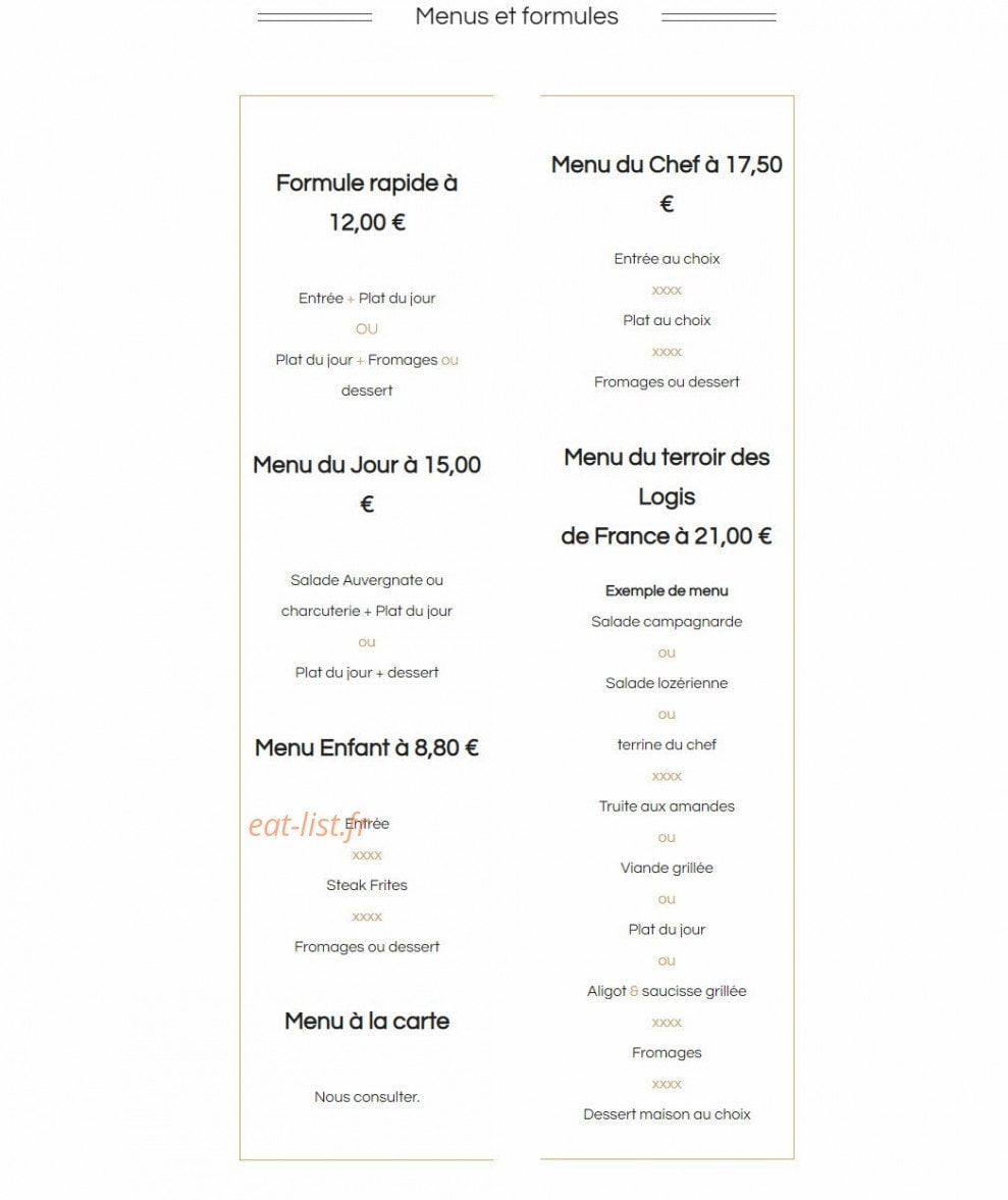 Le Portalou — carte page 1